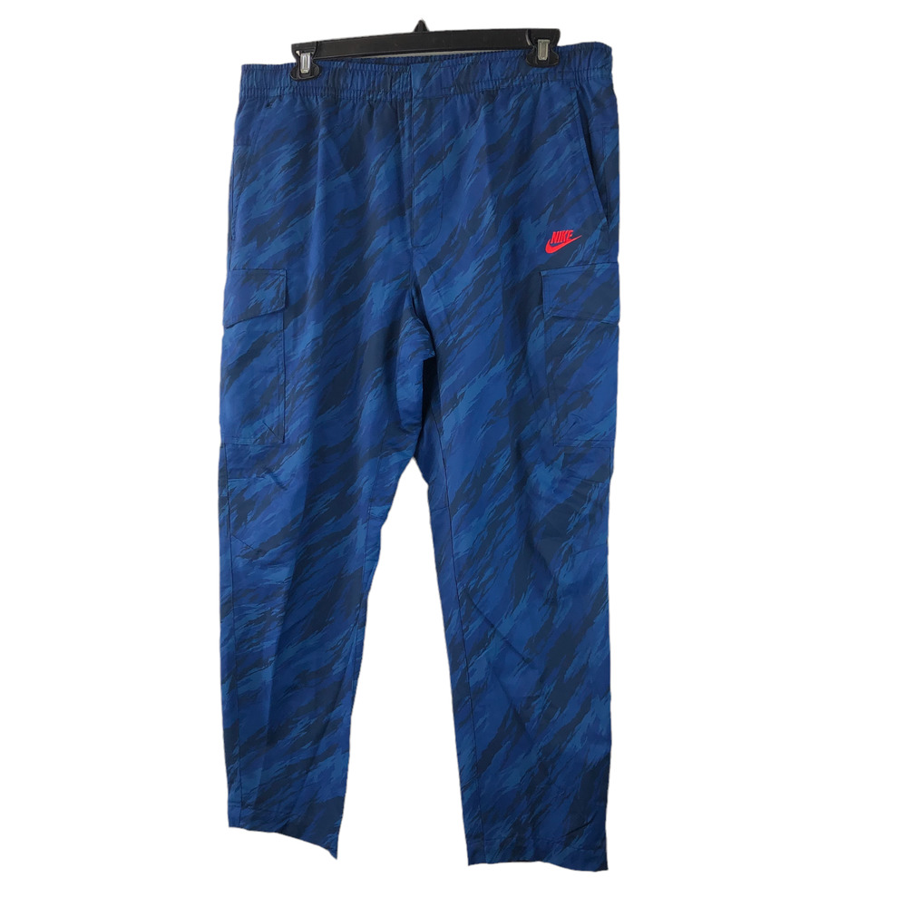 NWT Nike Sportswear Tapered Utility Pants Cargo Tapered Blue DM0099-451 Size XXL - Picture 2 of 7